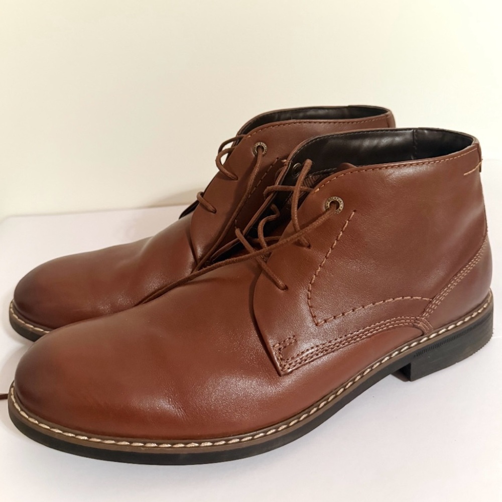 NWOT Brown Leather Men's Shoes